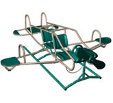 earthtone teeter totter airplane
